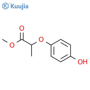 Methyl 2-(4-Hydroxyphenoxy)propionate structure