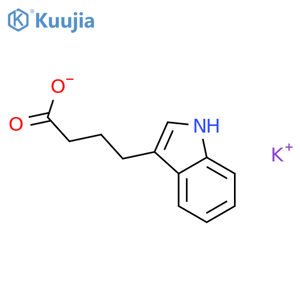 Indole-3-butyric Acid Potassium Salt structure