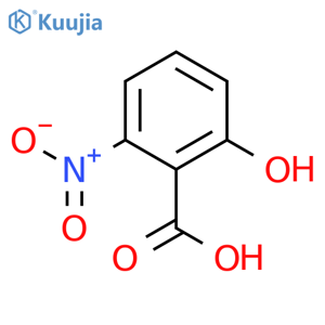 2-Hydroxy-6-nitrobenzoic acid structure