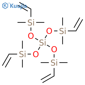 Tetrakis(vinyldimethylsiloxy)silane structure