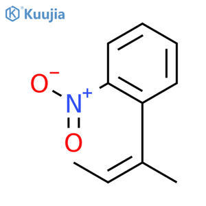 Benzene, 1-(1-methyl-1-propenyl)-2-nitro- structure