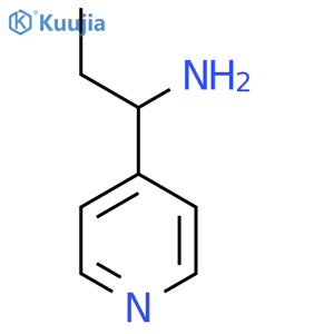 1-(4-Pyridyl)-1-propylamine structure