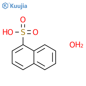 Naphthalene-1-sulfonic acid hydrate structure