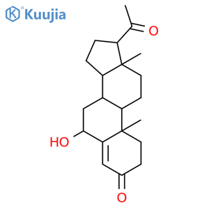 6b-Hydroxy Progesterone (>80%) structure