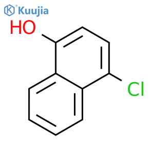 4-Chloro-1-naphthol structure