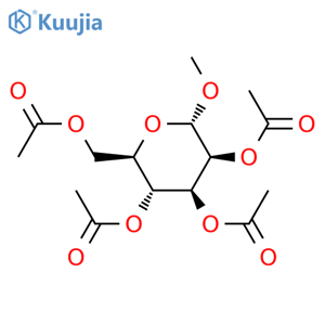 Methyl 2,3,4,6-Tetra-O-acetyl-a-D-glucopyranoside structure