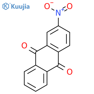 9,10-Anthracenedione, 2-nitro- structure