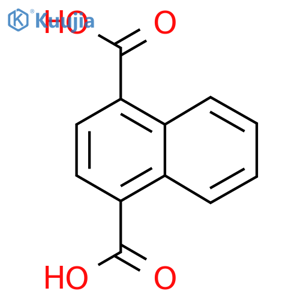 1,4-Naphthalenedicarboxylic acid structure