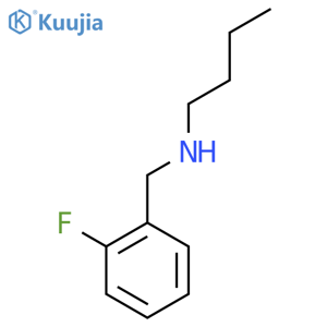 butyl(2-fluorophenyl)methylamine structure