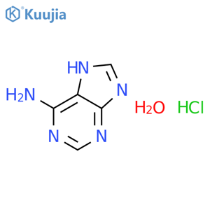 7H-Purin-6-amine Hydrochloride Hydrate structure