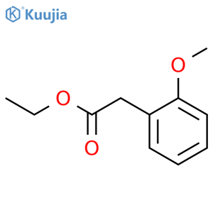 Benzeneacetic acid,2-methoxy-, ethyl ester structure