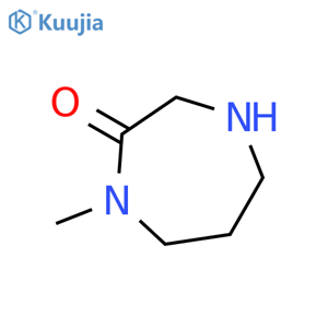 1-Methyl-1,4-diazepan-2-one structure