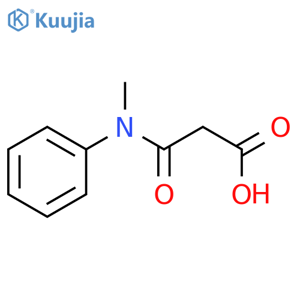 Propanoicacid, 3-(methylphenylamino)-3-oxo- structure