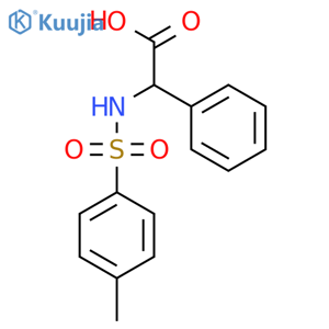 2-{(4-Methylphenyl)sulfonylamino}-2-phenylacetic Acid structure