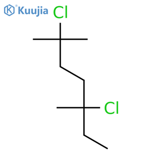 Heptane, 2,5-dichloro-2,5-dimethyl- structure