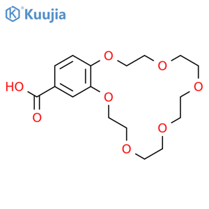 4'-Carboxybenzo-18-crown-6 structure