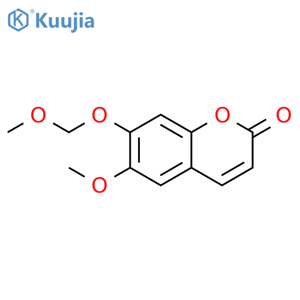 2H-1-Benzopyran-2-one, 6-methoxy-7-(methoxymethoxy)- structure