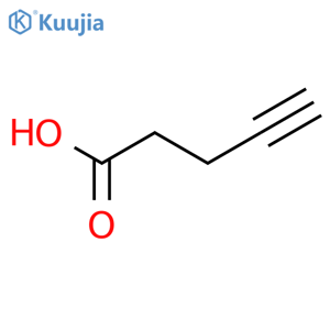 4-Pentynoic acid structure