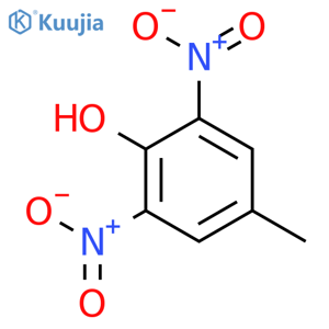 2,6-Dinitro-p-cresol (wetted with ca. 20% Water, containing 25g on a dry weight basis) structure