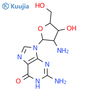 2'-Amino-2'-deoxyguanosine structure