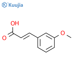 3-Methoxycinnamic acid structure