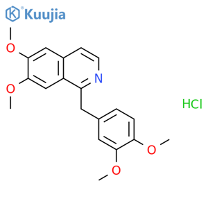 Papaverine Hydrochloride structure