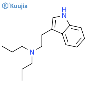 N,N-Dipropyl-1H-indole-3-ethanamine structure