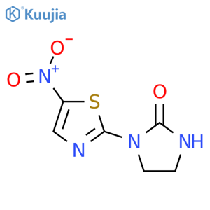 2-Imidazolidinone,1-(5-nitro-2-thiazolyl)- structure