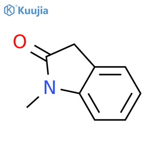 1-Methyl-2-oxindole (1-Methyl-2-indolone) structure