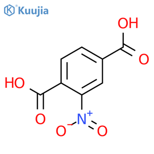 2-nitrobenzene-1,4-dicarboxylic acid structure