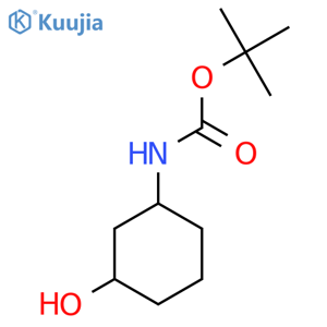 tert-butyl N-(3-hydroxycyclohexyl)carbamate structure