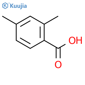 2,4-Dimethylbenzoic acid structure