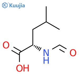 N-Formyl-L-leucine structure