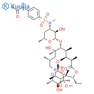 3'-N-4-(Acetylamino)phenylsulfonyl-3'-N-demethyl Azithromycin structure