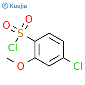 4-Chloro-2-methoxybenzene-1-sulfonyl chloride structure