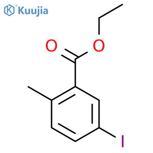 Ethyl 5-iodo-2-methylbenzoate structure