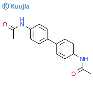 Diacetylbenzidine structure