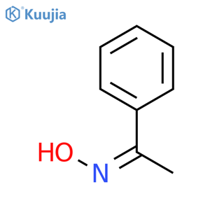 1-Phenylethanone Oxime structure