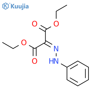 Diethyl 2-(2-phenylhydrazono)malonate structure