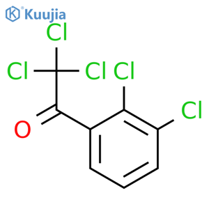 Ethanone, 2,2,2-trichloro-1-(dichlorophenyl)- structure