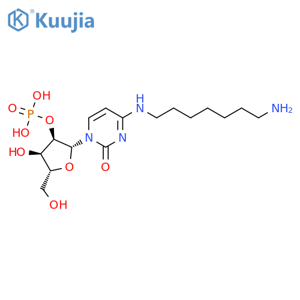 2'-Cytidylic acid, N-(7-aminoheptyl)- structure