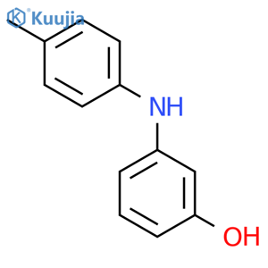 3-(4-Methylphenyl)aminophenol structure