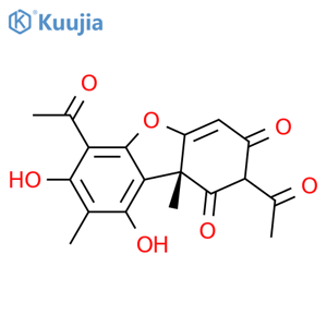 (2S)-4,10-diacetyl-3,11,13-trihydroxy-2,12-dimethyl-8-oxatricyclo7.4.0.0,2,7trideca-1(9),3,6,10,12-pentaen-5-one structure