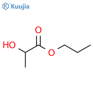 propyl 2-hydroxypropanoate structure