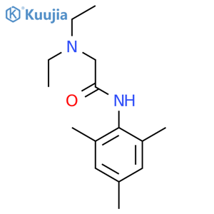 Trimecaine structure