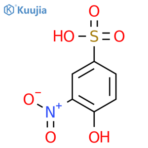 Benzenesulfonic acid,4-hydroxy-3-nitro- structure