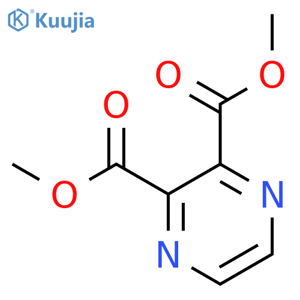 2,3-Pyrazinedicarboxylic acid 2,3-dimethyl ester structure