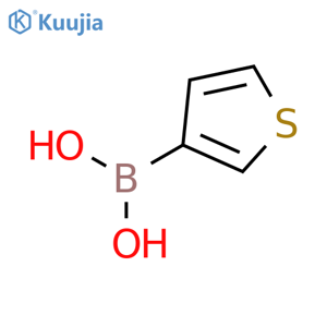 (thiophen-3-yl)boronic acid structure