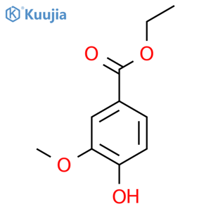 Ethyl vanillate structure