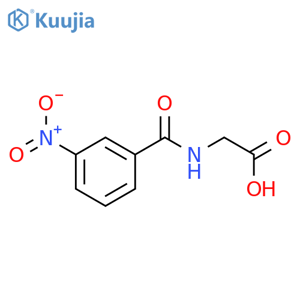 2-(3-nitrophenyl)formamidoacetic Acid structure